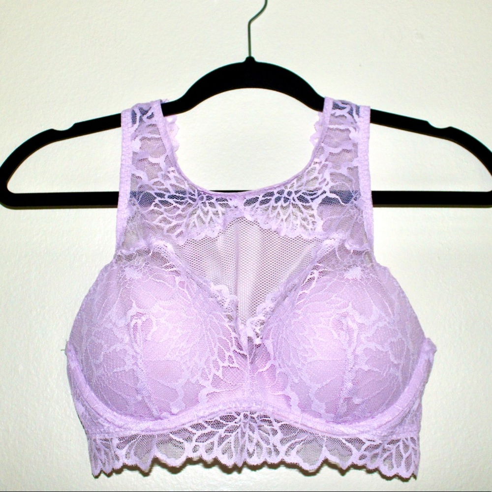 VS PINK Lavender Padded Bralette